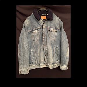 Levi’s Mens Sherpa tucker jacket